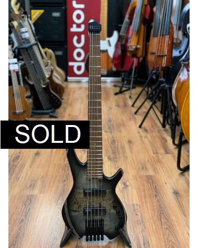 Cort Space 5 String Star Dust Black